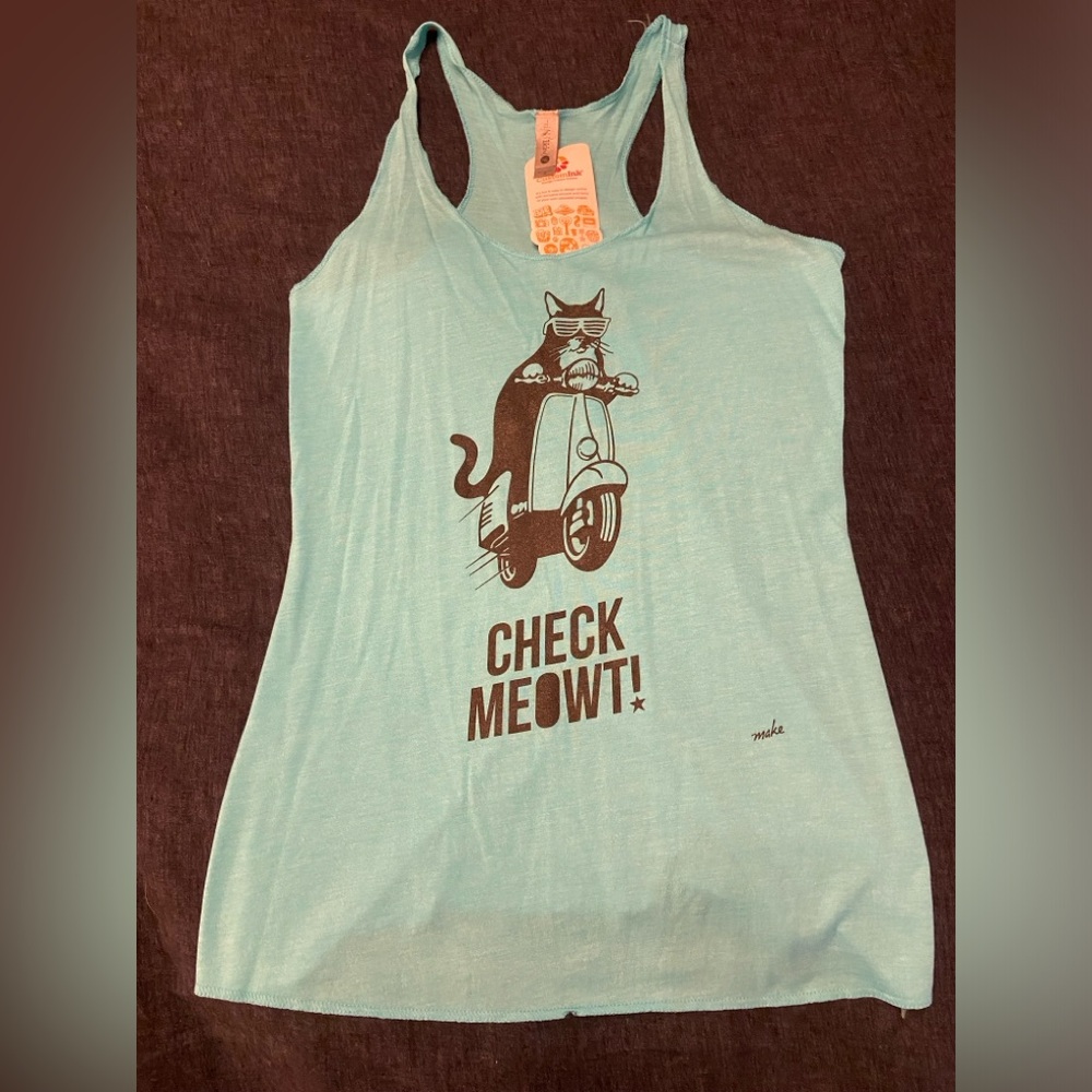 Hipster Cat Tank